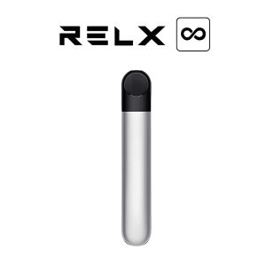 RELX Infinity Pod Vape Kit - Zilver