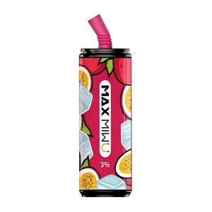 Max Mi wu Coke Tin Wegwerp E-sigaretten 3600 Rookwolken - Passievrucht-ijs