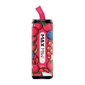 MAX MIWU Coke Tin Wegwerp Vape 3600 Puffs - Berry Ice