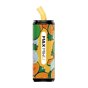 MAX MIWU Coke Tin Wegwerp Vape 3600 Rookwolken - Cantaloupe