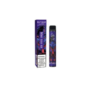 ELF BAR Lux 2000 Disposable 2000 trekjes Blue Razz Ice 6,5 ml