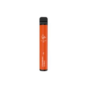 ELF BAR 600 Disposable Elfbull Strawberry 600 trekjes 550 mAh