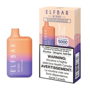 ELF BAR BC5000 Disposable 5000 trekjes Grape Rush