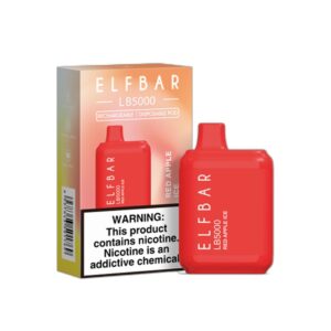 ELF BAR LB5000 Disposable Red Apple Ice 5000 trekjes