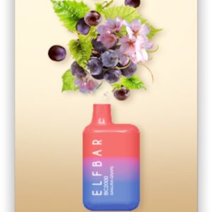 ELF BAR BC2000 Disposable 2000 trekjes Sakura Grape