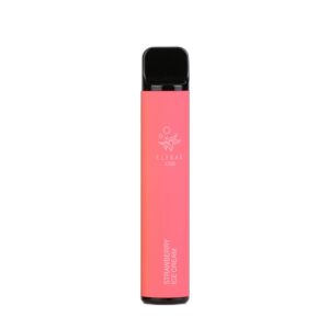 ELF BAR 1500 Disposable 1500 trekjes Strawberry Ice Cream 4,8 ml