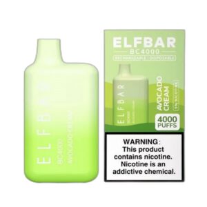 ELF BAR BC4000 Disposable Avocado Cream 4000 trekjes 11,5 ml