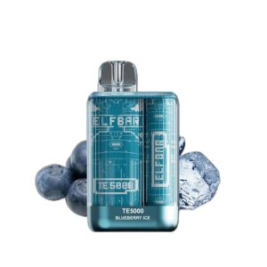 ELF BAR TE5000 Disposable 5000 trekjes Blueberry Ice