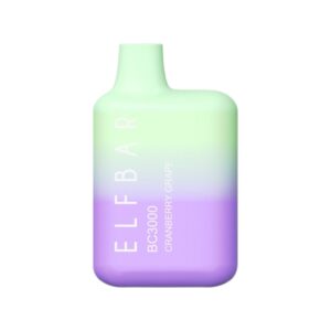 ELF BAR BC3000 Disposable 3000 trekjes Cranberry Grape