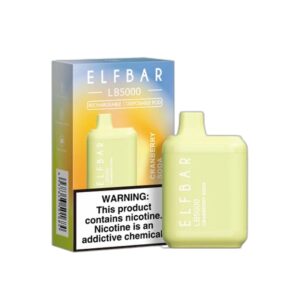 ELF BAR LB5000 Disposable Cranberry Soda 5000 trekjes 14 ml