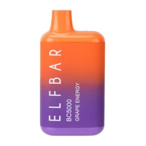 ELF BAR BC5000 Disposable Grape Energy 5000 trekjes 13 ml