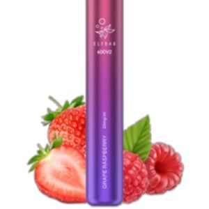 ELF BAR 600V2 Disposable Grape Raspberry 600 trekjes 2 ml