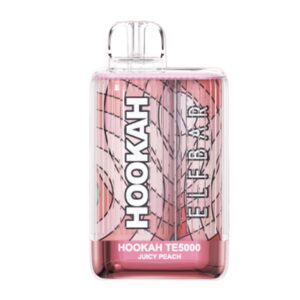 ELF BAR Hookah TE5000 Disposable 5000 trekjes Juicy Peach