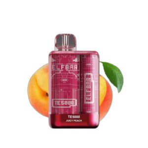 ELF BAR TE5000 Disposable 5000 trekjes Juicy Peach