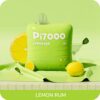 ELF BAR PI7000 Disposable 7000 trekjes Lemon Rum 17 ml