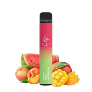 ELF BAR 2000 Disposable Mango Peach Watermelon 2000 trekjes