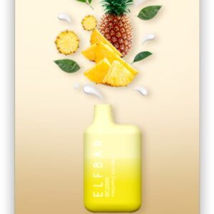 ELF BAR BC2000 Disposable 2000 trekjes Pineapple Coconut 5 ml