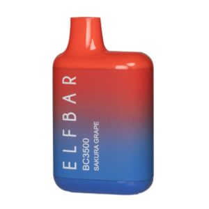 ELF BAR BC3500 Disposable 3500 trekjes Sakura Grape 650 mAh