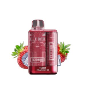 ELF BAR TE5000 Disposable Strawberry Ice 5000 trekjes 550 mAh