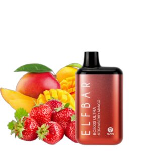 ELF BAR BC5000 Ultra Disposable 5000 trekjes Strawberry Mango