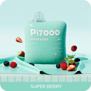 ELF BAR PI7000 Disposable Super Berry 7000 trekjes 17 ml